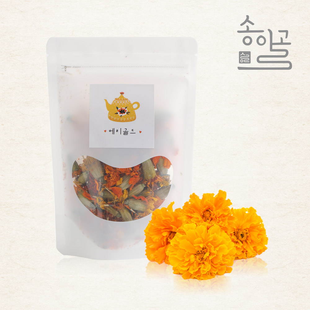 [송이골] 메리골드 꽃차 20g (1637751542) | 사이소